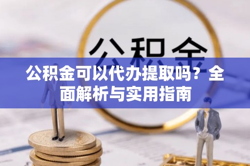 册亨公积金可以代办提取吗？全面解析与实用指南