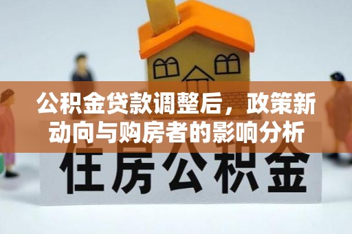 册亨公积金贷款调整后，政策新动向与购房者的影响分析